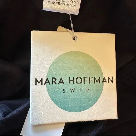 Mara Hoffman Swim Starbasket Black Maxi Dress Size Small - Picture 10 of 16